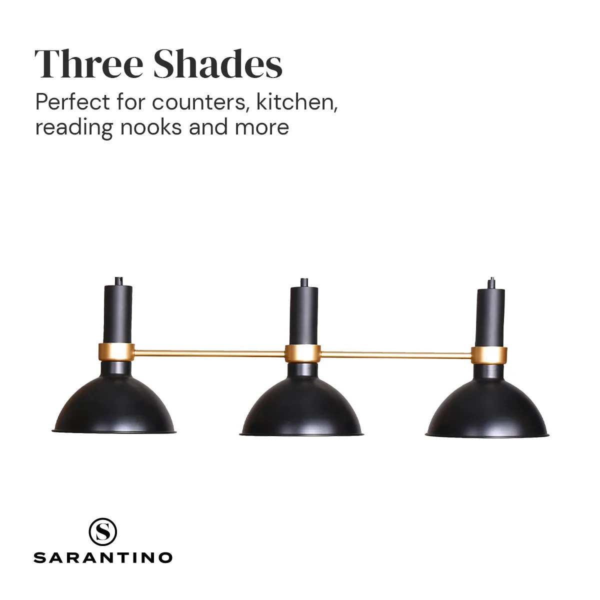 3-Light Hanging Pendant Lamp | Sleek and Modern Design