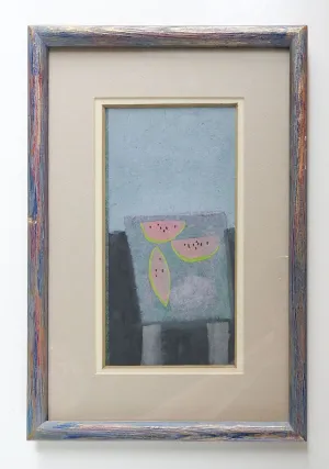 Abstract Watermelon Still Life Painting