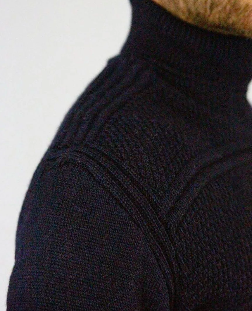 Avon Polo Neck Navy