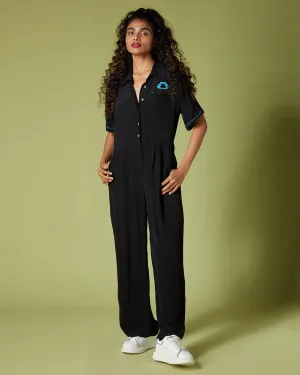 Aztec Embroidered Jumpsuit