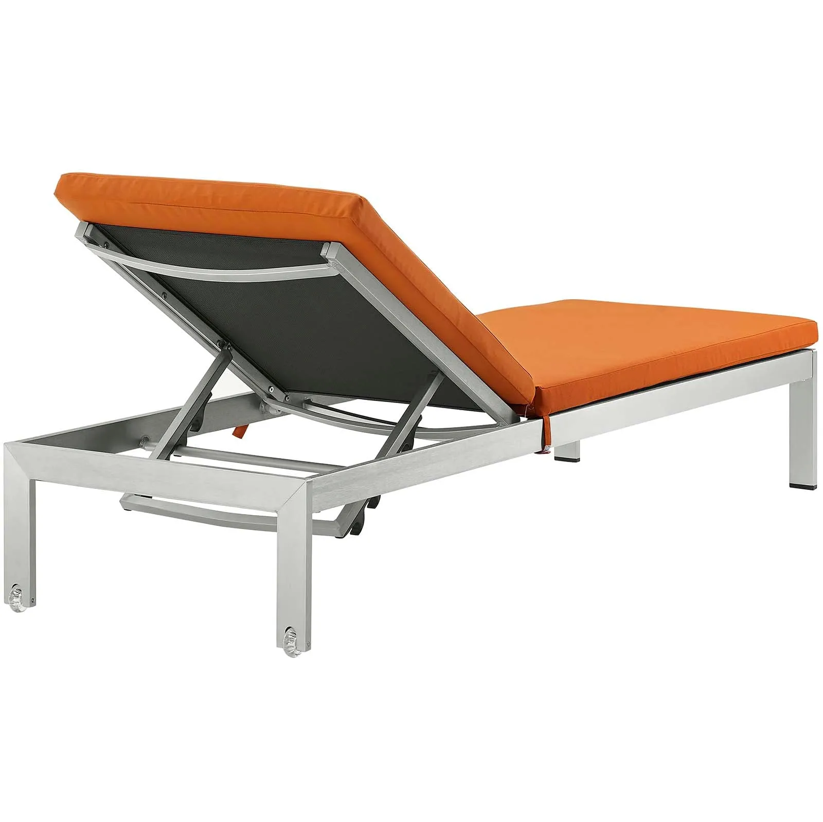 Coast Chaise with Cushions Outdoor Patio Aluminum Set of 2