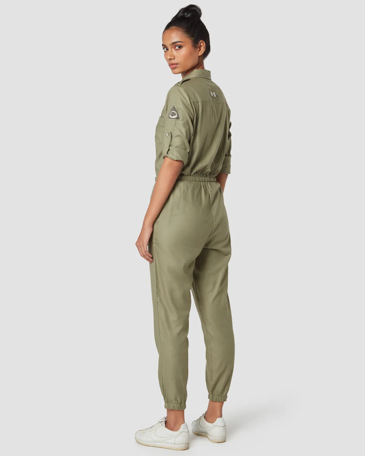 Concrete Jungle Embellished Jumpsuit