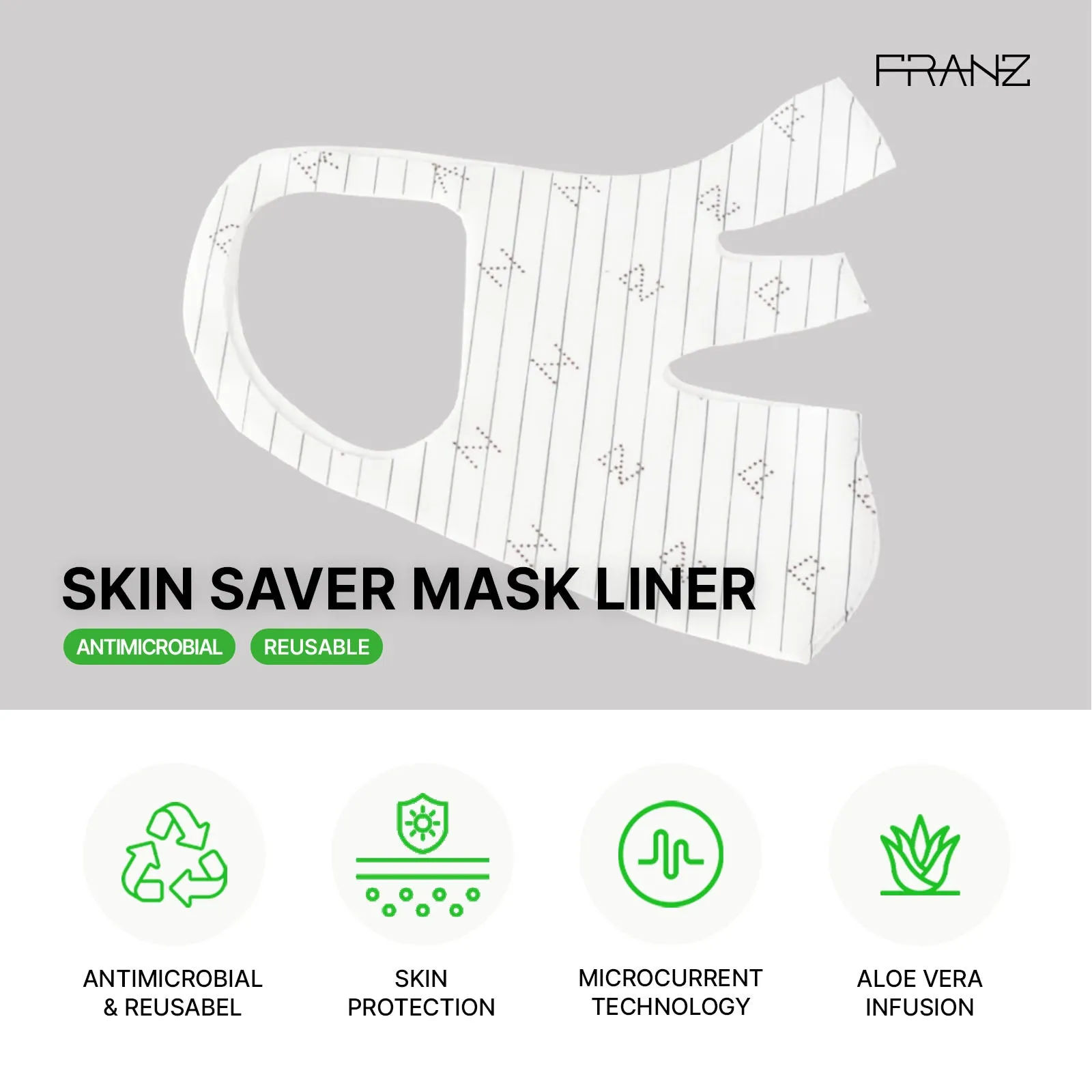 Cooling Mask Liner (Navy)
