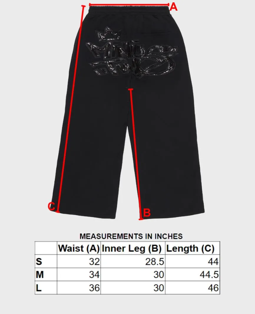Crown Logo Joggers (Black Logo)