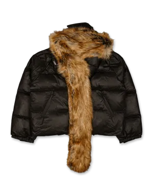 Deconstructed Double Zip Puffer Jacket