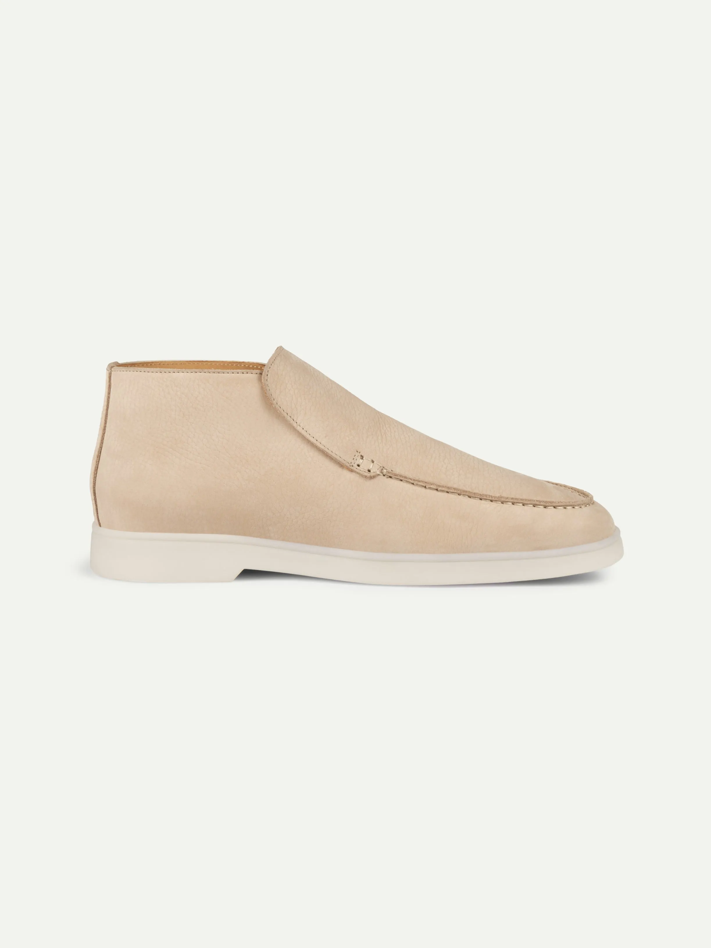 Light Beige Nubuck Winter City Loafer