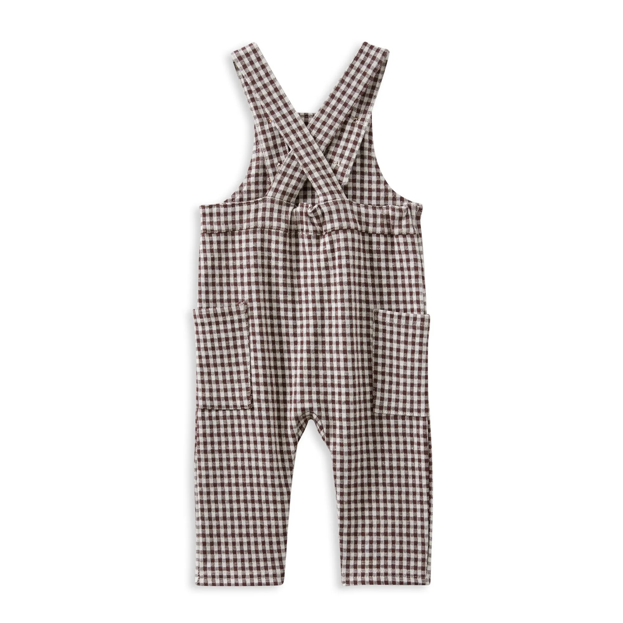 Milky Check Overall