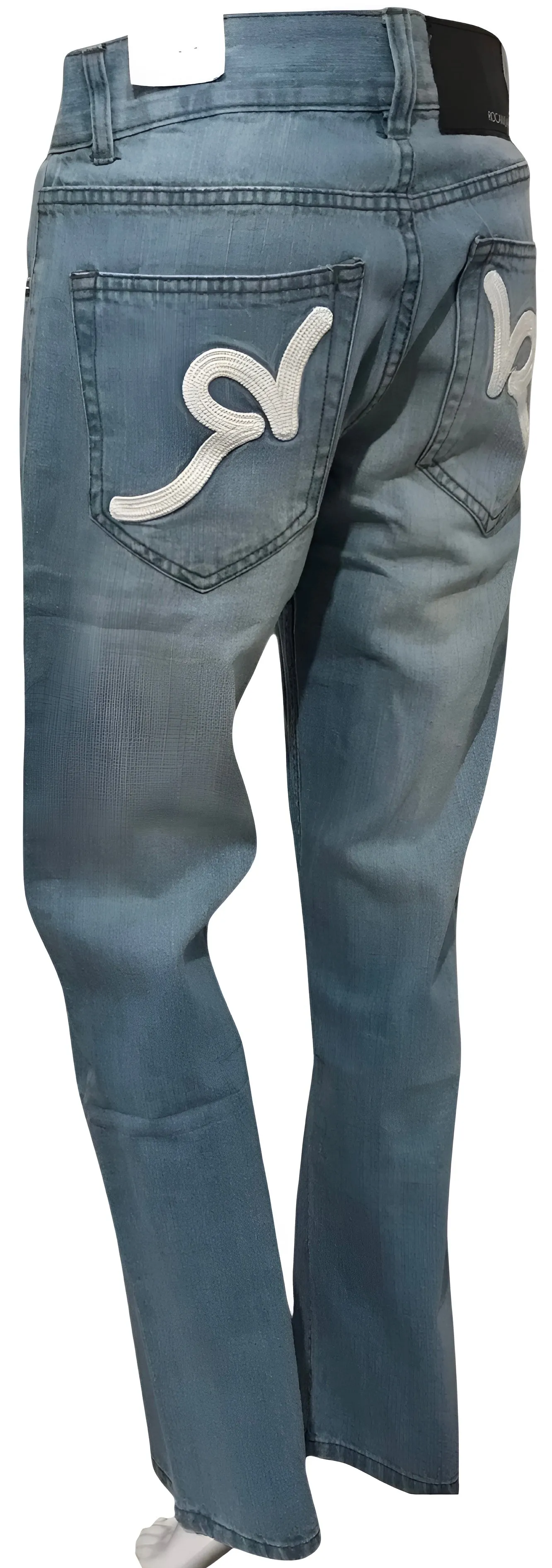 ^ROCAWEAR^ (ICE-BLUE) DENIM JEANS FOR MEN (WAIST 30")