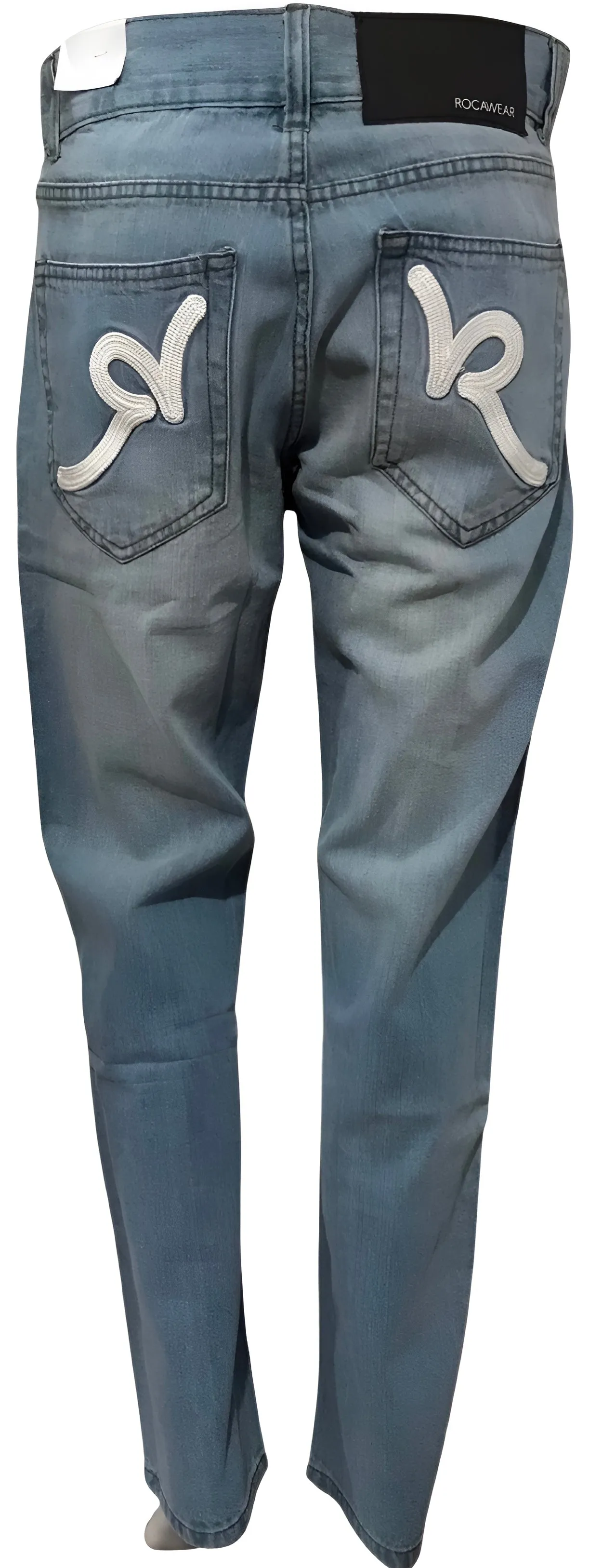 ^ROCAWEAR^ (ICE-BLUE) DENIM JEANS FOR MEN (WAIST 30")
