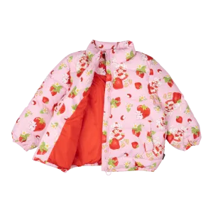 Rock Your Baby Padded Jacket With Lining - Strawberries Forever