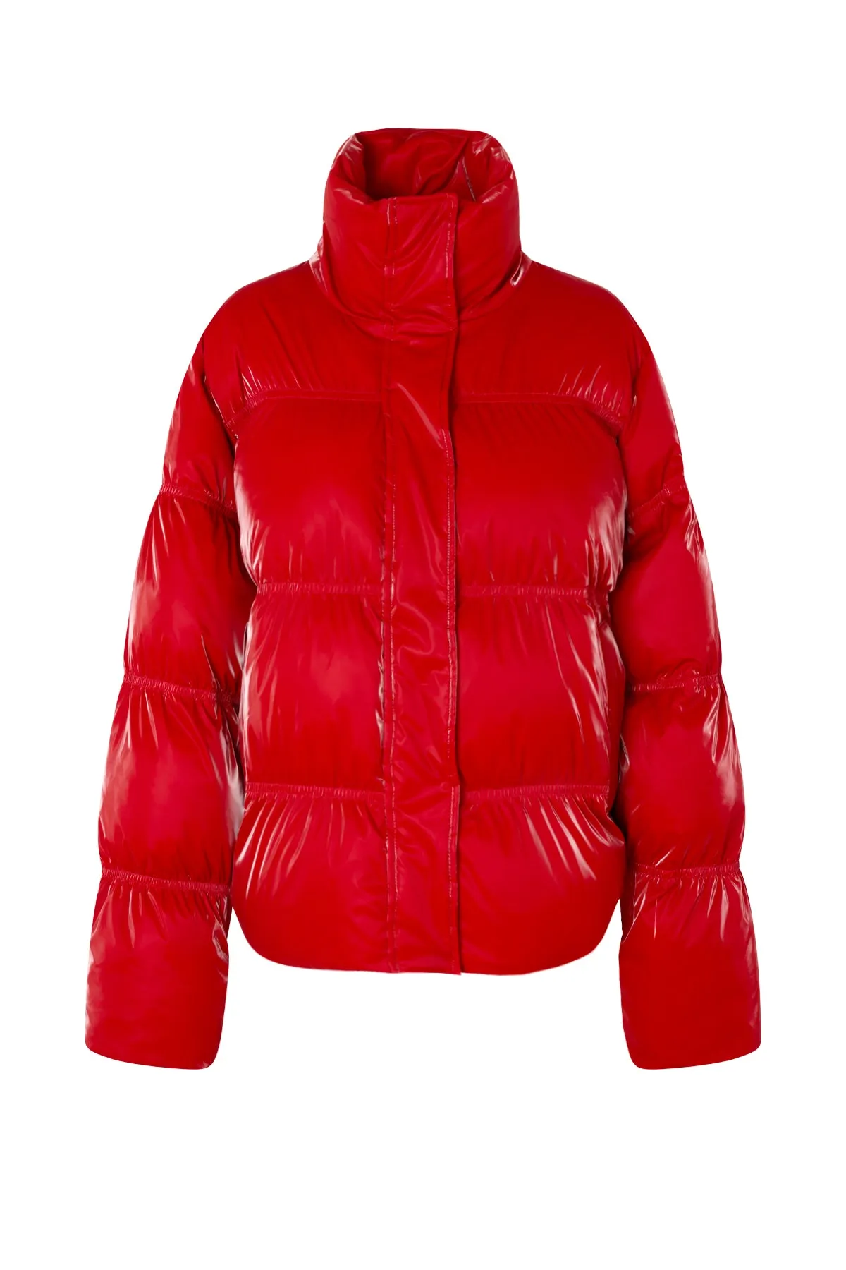 Valenciacras Puffer Jacket - Savvy Red